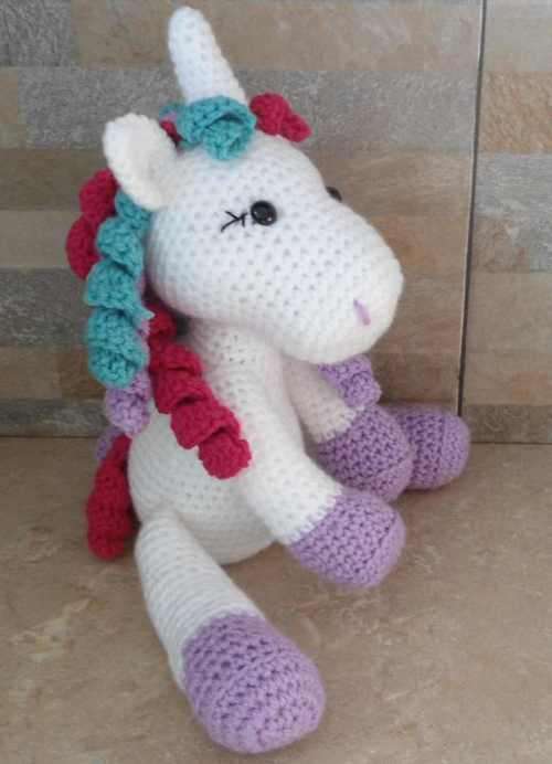Crocheted Unicorn