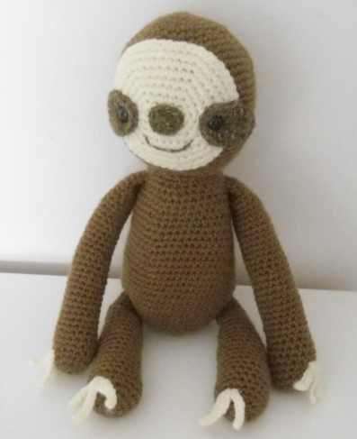 Sloth-Crocheted
