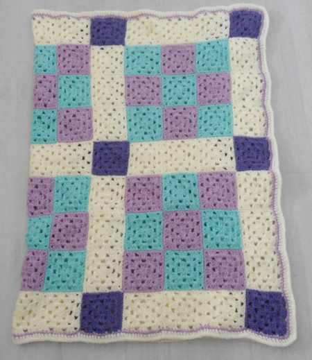 Baby Patchwork Crocheted Blanket