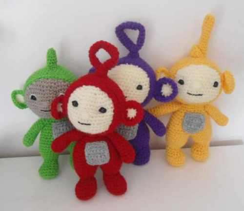Teletubbies -Crocheted