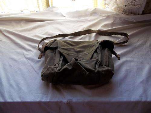 Army patrol bag, on its own