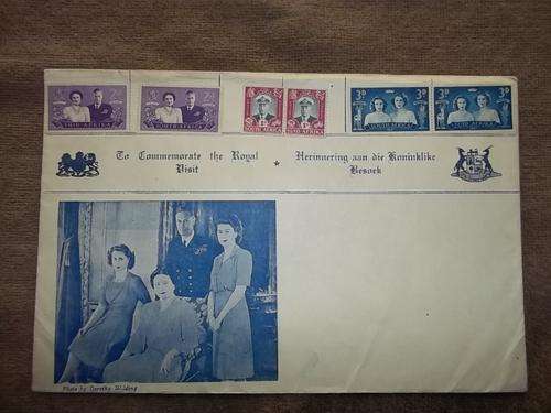 First Day Cover, South Africa, 1947, Royal Visit