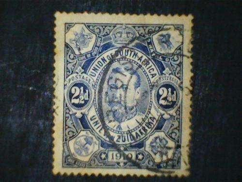 South Africa, Union of S.A, 1910, 2 1/2d, deep blue