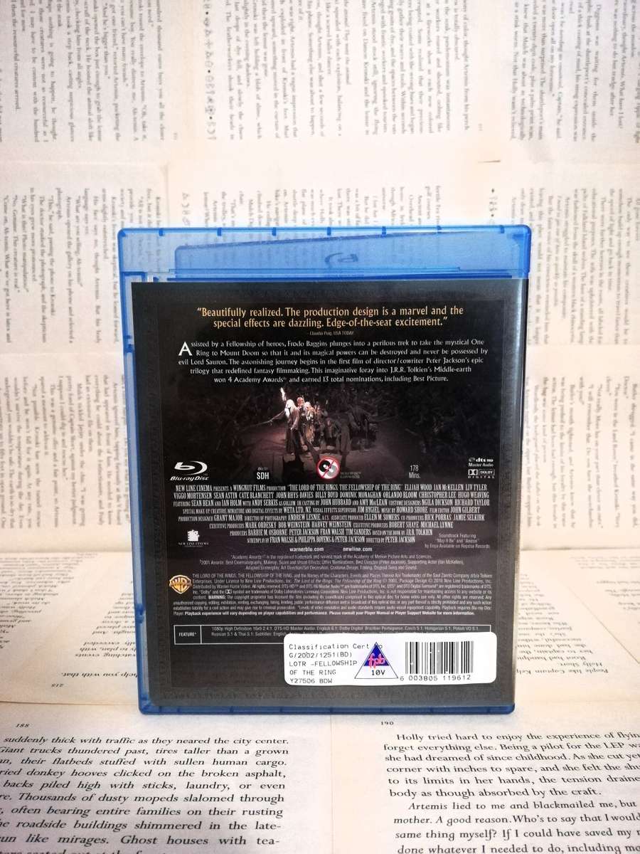 The Lord of The Ring: The Fellowship Of The Ring [Blu-ray]