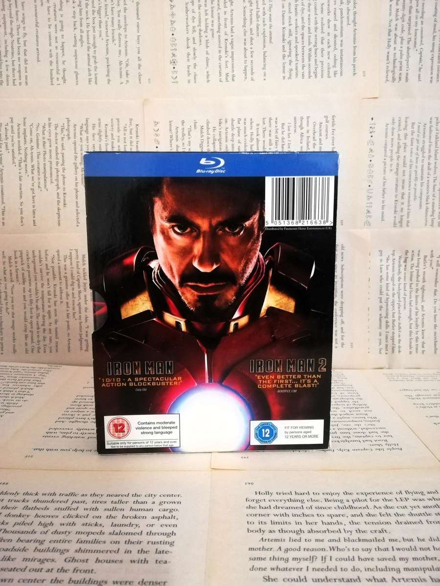 Iron Man 1 & 2 Double Pack Boxset [Blu-ray]