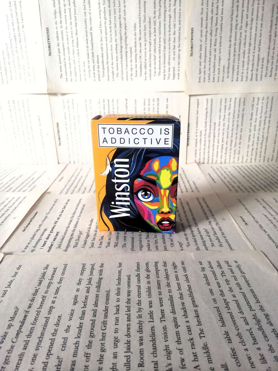 Vintage Limited Edition Winston Cigarette Tin