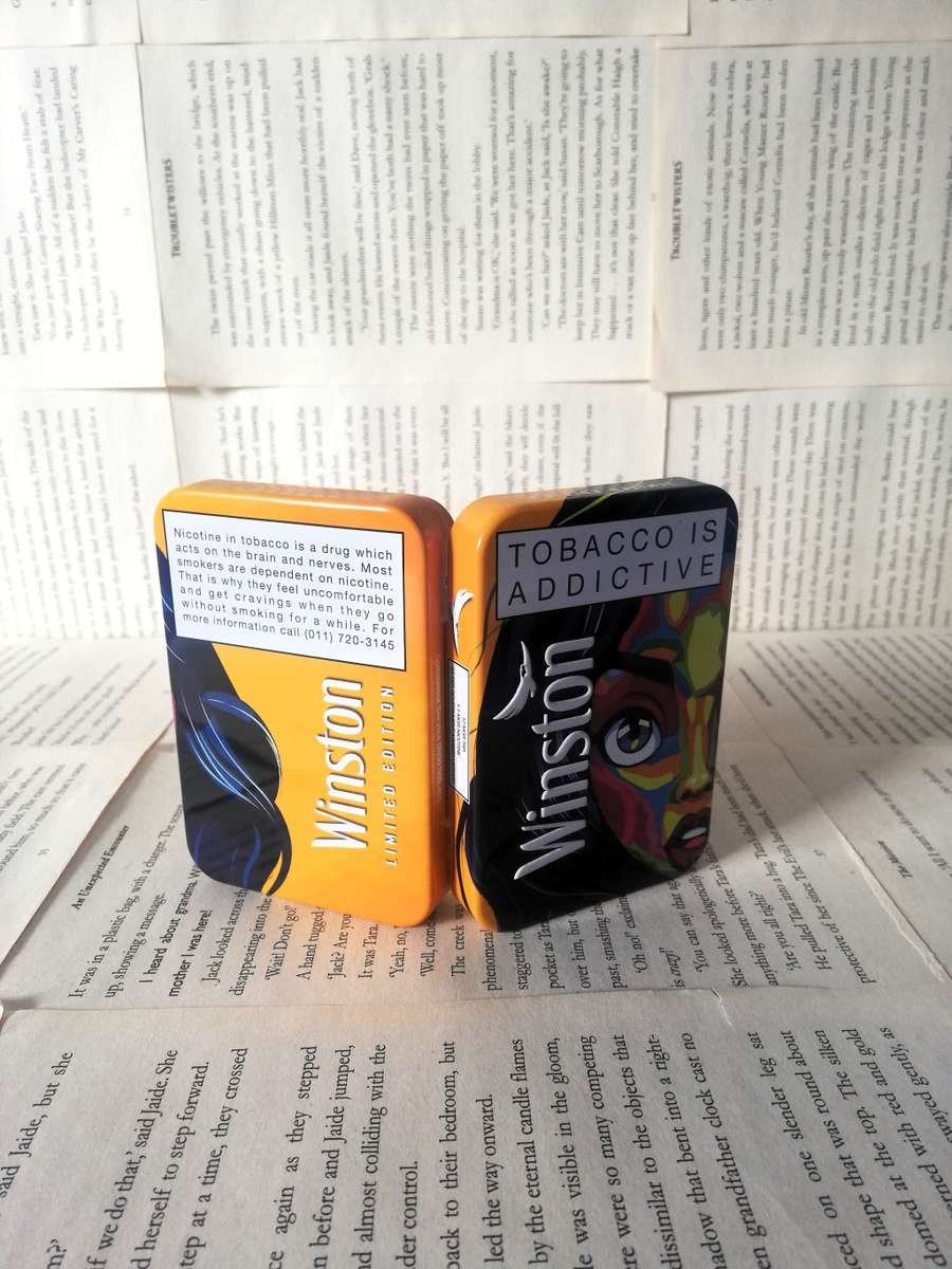 Vintage Limited Edition Winston Cigarette Tin