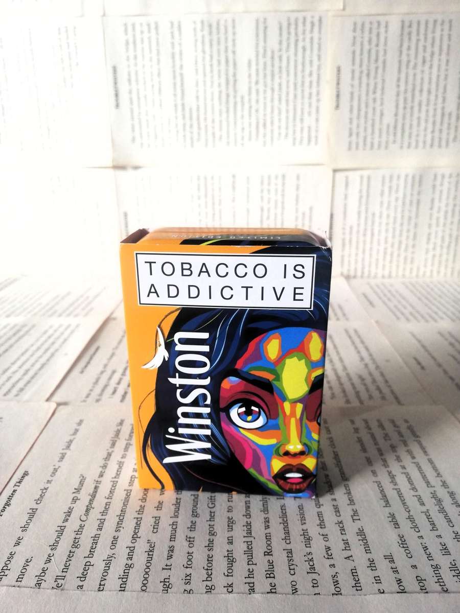 Vintage Limited Edition Winston Cigarette Tin