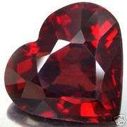 1 Lot, 2 Pieces of 7.00 mm heart cut Garnets T. W. 2.33 ct.