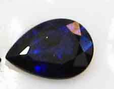 5.80 x 4.00 mm Pear cut Blue Sapphires , Total Carat Weight 0.38 ct.