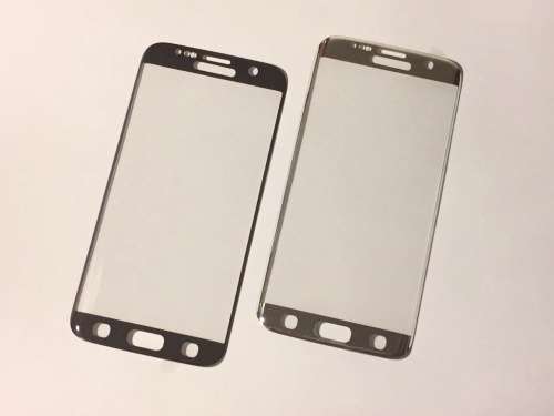 3D Curved Samsung S7 Edge Tempered Glass (Silver or Black)