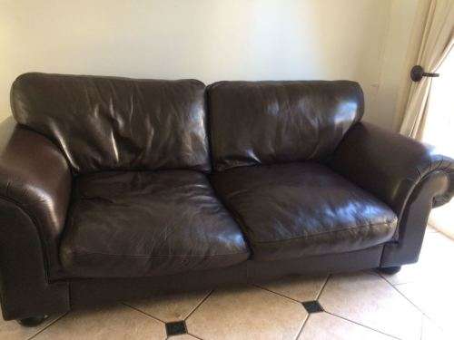 Genuine Leather Couche 2 seater Corriecraft