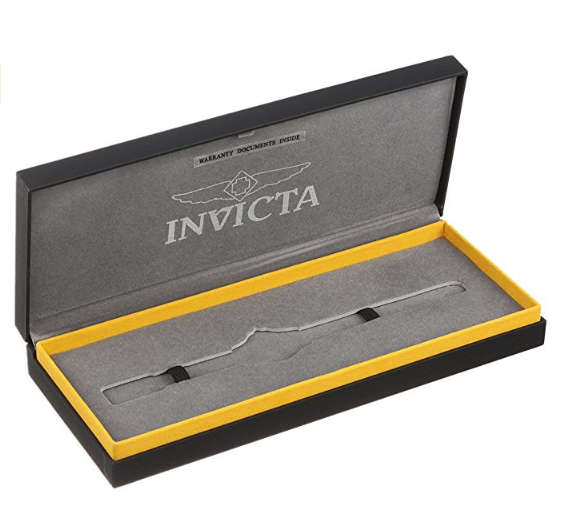 **RRP R7000**INVICTA® WOMEN'S 18K YELLOW GOLD ION-PLATED AND BROWN LEATHER WATCH