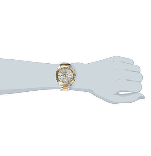 BULOVA® - CARAVELLE NEW YORK WOMEN'S JAPANESE QUARTZ TWO TONE WATCH W/ BOX & MANUAL