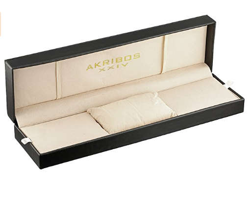 -I LATE ENTRY I- AKRIBOS XXIV® WOMEN'S  TWO TONE SWISS QUARTZ WATCH W/ BOX & MANUAL