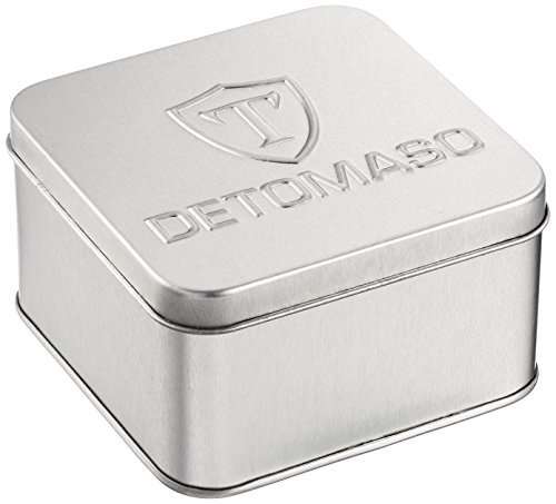 *RRP R8,499.99* DETOMASO® MENS FIRENZE CHRONOGRAPH TREND ANALOG DISPLAY JAPANESE QUARTZ SILVER WATCH