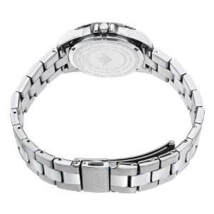 STUHRLING ORIGINAL® WOMEN'S "SYMPHONY" SWISS QUARTZ SWAROVSKI CRYSTAL-ACCENTED GREY DIAL WATCH BNIB