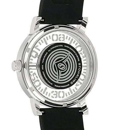 LATE ENTRY - R 7, 247.22 I STUHRLING ORIGINAL WOMEN SYMPHONY QUARTZ BLACK SILICONE STRAP WATCH BNIB