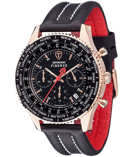 LATE ENTRY - R8,499.99 I DETOMASO® MEN FIRENZE CHRONOGRAPH  ANALOG DISPLAY JAPANESE QUARTZ  WATCH