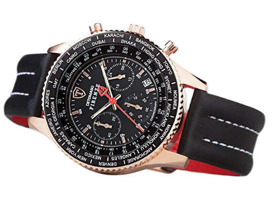 LATE ENTRY - R8,499.99 I DETOMASO® MEN FIRENZE CHRONOGRAPH  ANALOG DISPLAY JAPANESE QUARTZ  WATCH