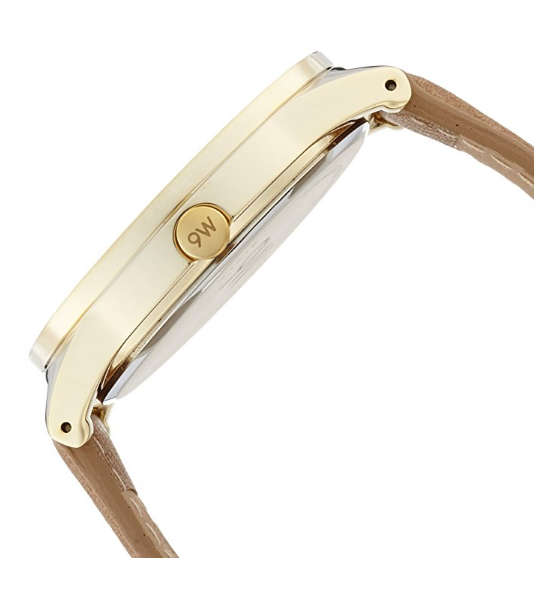 **GENUINE**NINE WEST® WOMEN'S  ANALOG DISPLAY JAPANESE QUARTZ TAN WATCH  W/  BOX & MANUAL