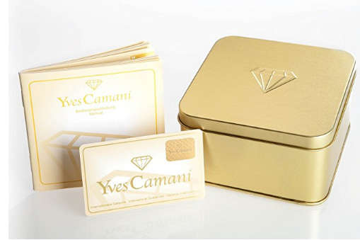 -I GENUINE I EXCLUSIVE I-  YVES-CAMANI® Louanne Women Date Display  Stainless Steel Rose Gold Watch