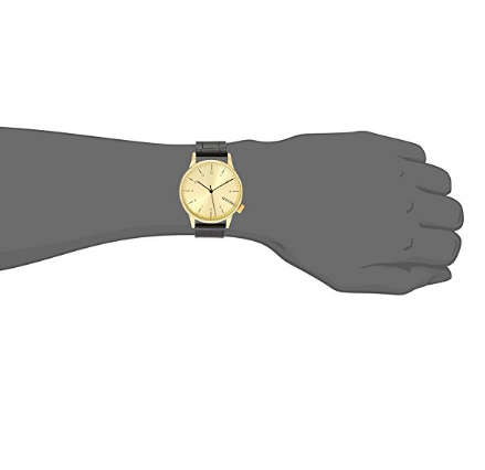 -I LATE ENTRY I- KOMONO®  MENS GOLD WINSTON  MONTE CARLO SERIES ANALOG DISPLAY JAPANESE QUARTZ WATCH