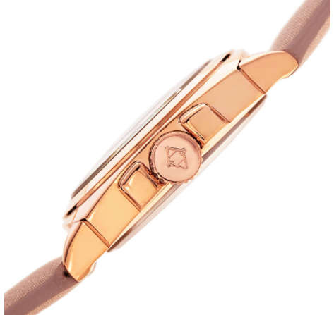 -I LATE ENTRY I- 2 X AKRIBOS XXIV® WOMEN'S ANALOG DISPLAY SWISS QUARTZ ROSE TONE WATCH SET