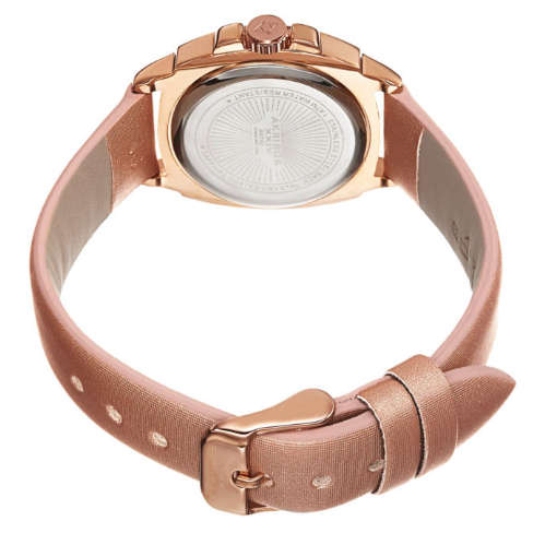 -I LATE ENTRY I- 2 X AKRIBOS XXIV® WOMEN'S ANALOG DISPLAY SWISS QUARTZ ROSE TONE WATCH SET