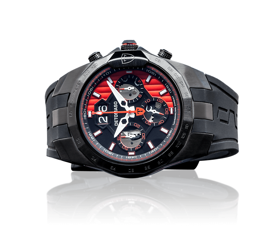 EXCLUSIVE !!! - READY TO SHIP I DETOMASO ADRENALINE JUNKIE Chronograph Mens Watch Stainless Steel