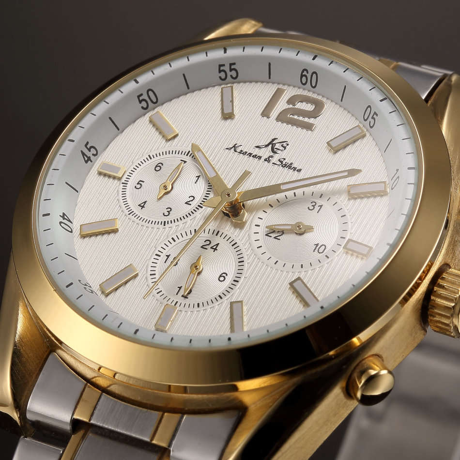 -I Late Entry !!! I GENUINE I- KRONEN & SÖHNE  17 Jewels Automatic Mechanical  Stainless Steel Watch