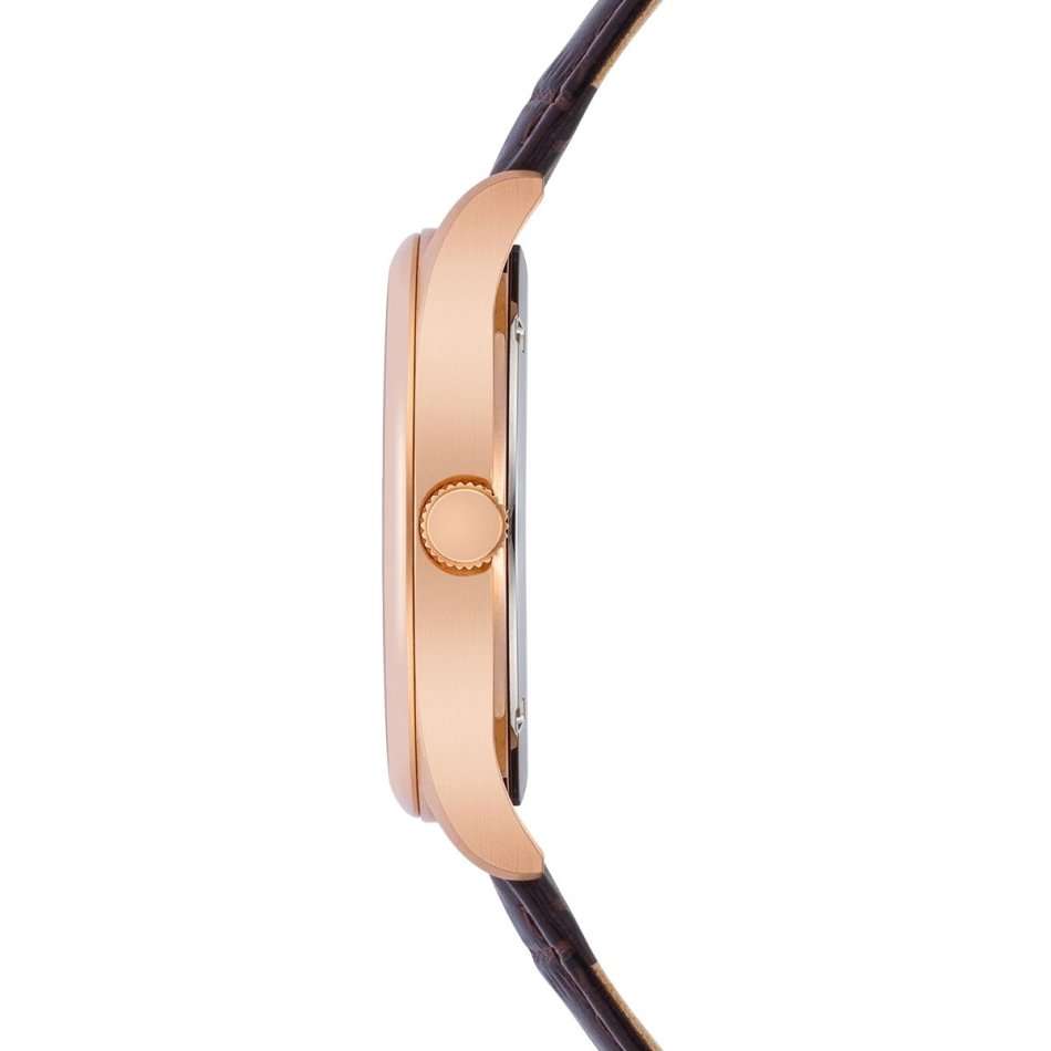 EXCLUSIVE I GENUINE I RHODENWALD & SÖHNE MENS M/FUNCTION   QUARTZ MOVEMENT 5 ATM LEATHER BAND WATCH