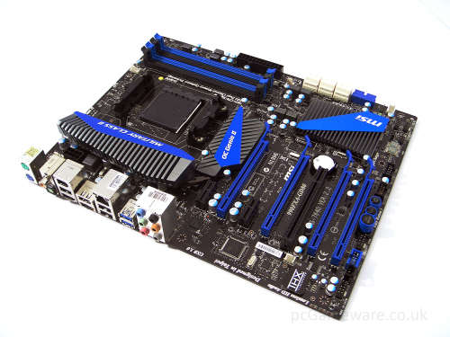 MSI 990FXA-GD80 AMD Socket AM3+ Motherboard.