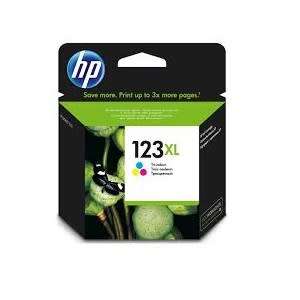 INK CARTRIDGE HP 123 TRI COLOUR XL (Clearance Sale)