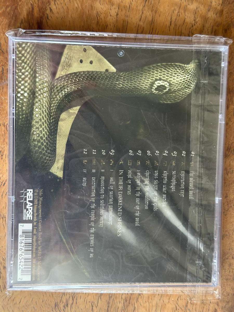 Nile - In Their Darkened Shrines