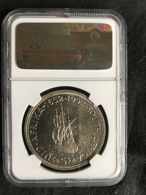 1952 1 Shilling PF66 Capetown founding