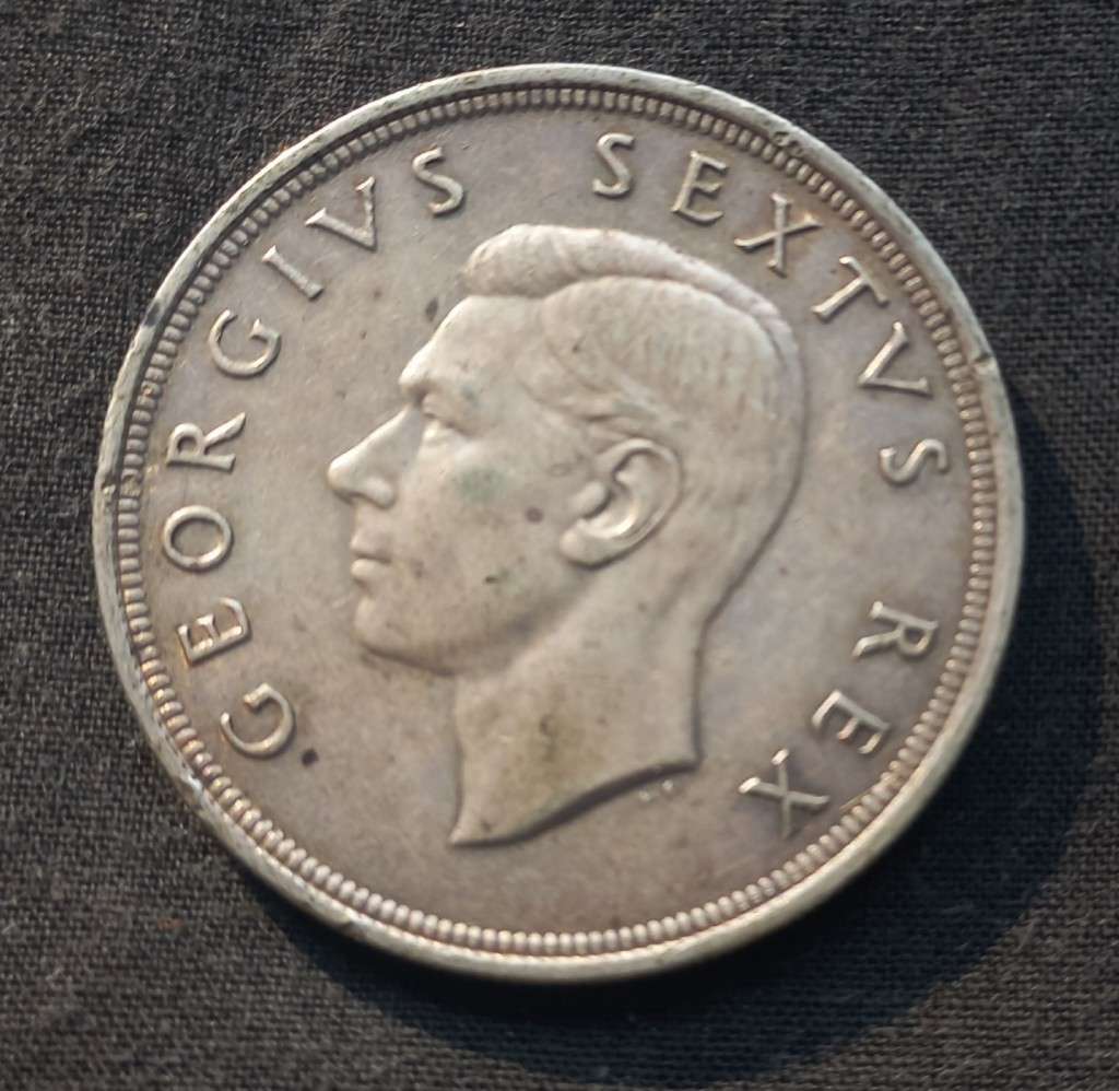 1949 5 shillings coin