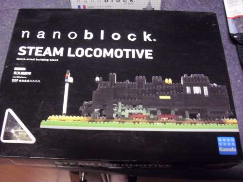 Nanoblock STEAM LOCOMOTIVE and others(lot of 10).