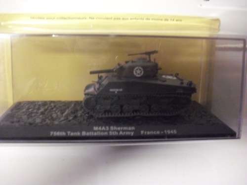 M4A3 Sherman 756th Tank Battalion 5th Army - France 1945