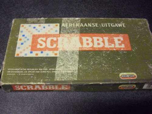 Scrabble - Afrikaans Issue
