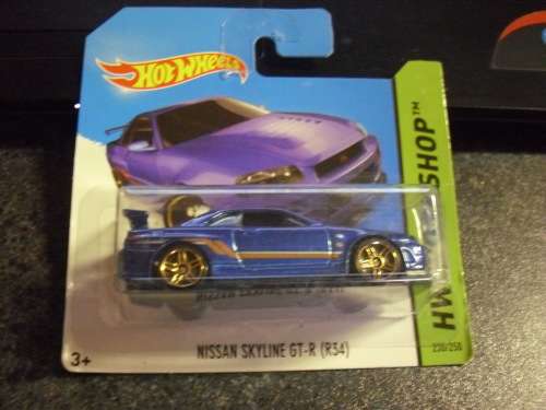 Hotwheels - NISSAN SKYLINE GT-R (34)