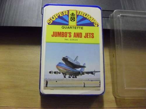 Vintage  Super Trumps Cards - Jumbo's and Jets