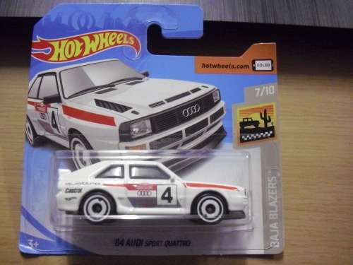 Hotwheels  - 84 Audi Sport Quattro