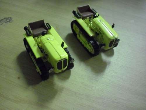 Hachette Diecast Tractor Models LOT of 2 - Lamborghini Tractor DL30C 1957