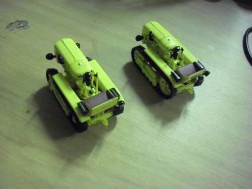 Hachette Diecast Tractor Models LOT of 2 - Lamborghini Tractor DL30C 1957