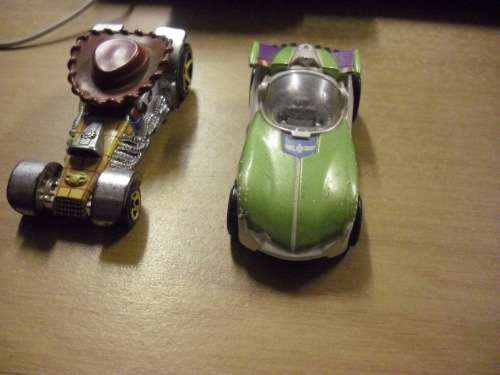 Hotwheels -  Toy Story Buzz and Woody cars