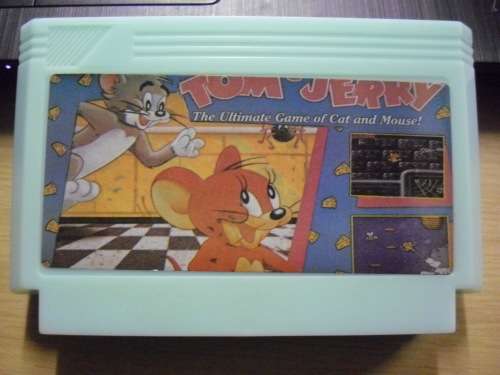VINTAGE GAME CARTRIDGE - TOM AND JERRY (CARTRIDGE ONLY)