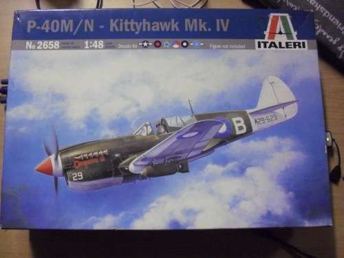 P-40M/N - Kittyhawk MK.IV Scale 1:48 - MADE BY ITALERI