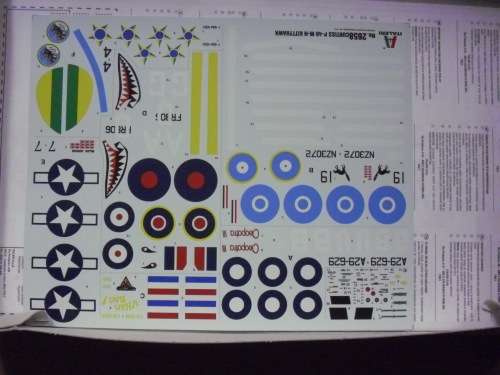 P-40M/N - Kittyhawk MK.IV Scale 1:48 - MADE BY ITALERI