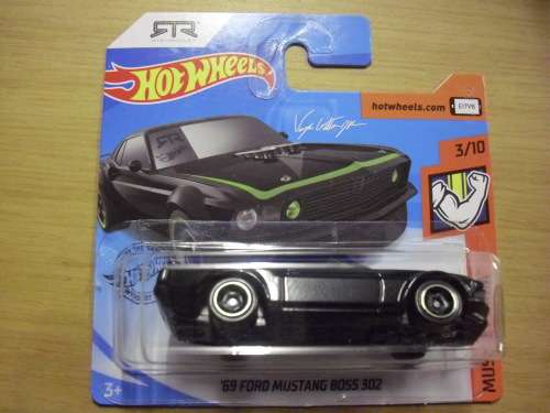HOTWHEELS - 69 FORD MUSTANG BOSS 302